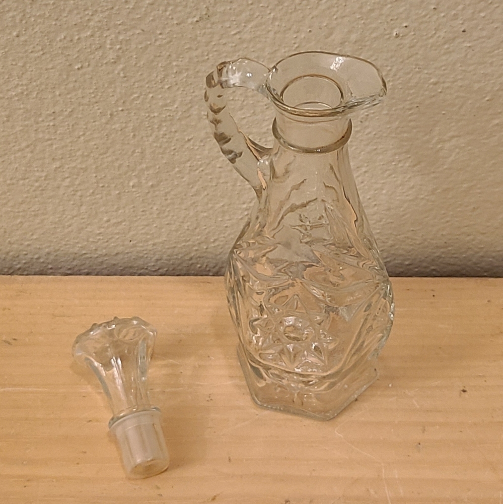 Vintage Anchor Hocking Oil & Vinegar Cruet
